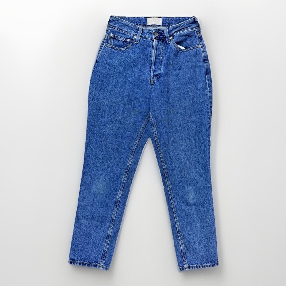 Everlane Women's Straight Leg Jeans - Blue